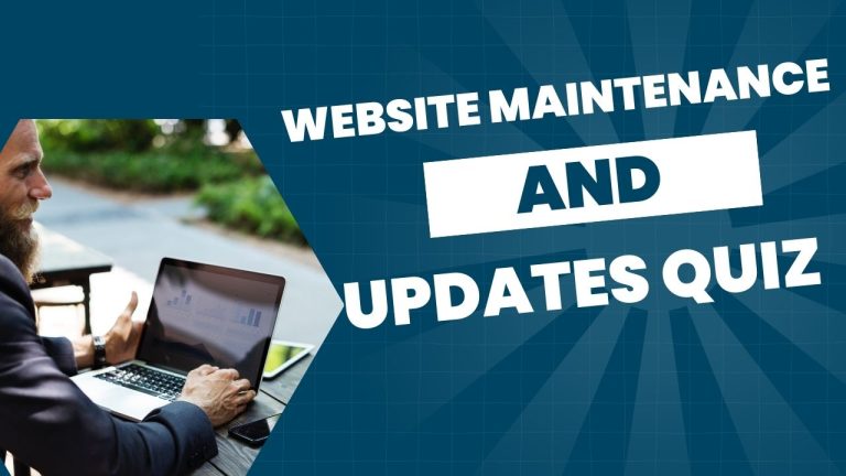 Website Maintenance and Updates
